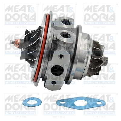 Core assembly, turbocharger